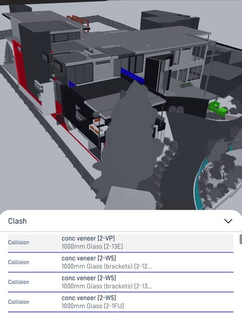 The powered by iTwin platform helps Akular users detect collisions and check the clearance between geometric elements